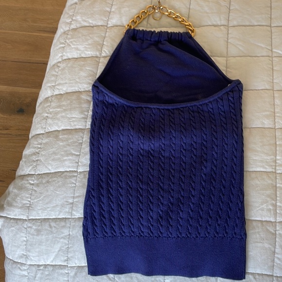 XS Lilly Pulitzer Cotton Cableknit Halter - Picture 4 of 8